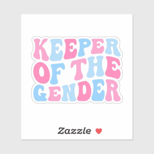 Sticker Le gardien du genre (Feuille)
