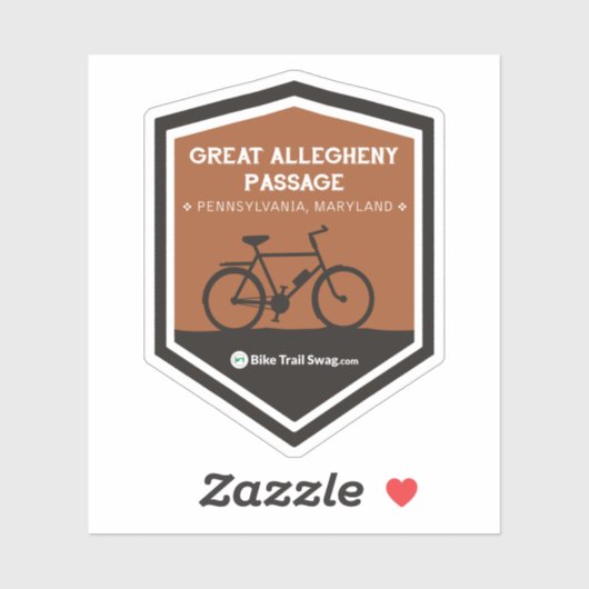 Sticker Le Grand Passage d'Allegheny (Feuille)