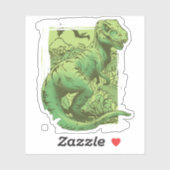 Sticker Le grand roi T-Rex (Feuille)