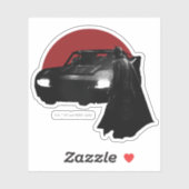 Sticker Le graphique Batman & Batmobile (Feuille)