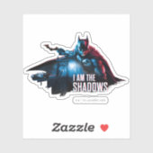 Sticker Le Graphique De Caractères Batman - Je Suis Les Om (Feuille)