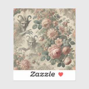 Sticker Le jardin du Bouc-Homme – Conception de folklore g