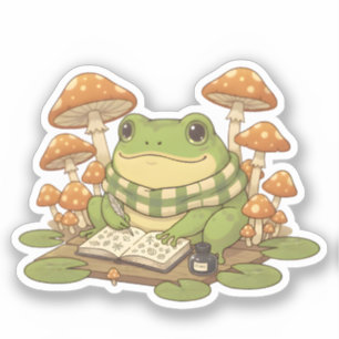 Sticker Le journal de nature, passe-temps de Zochi