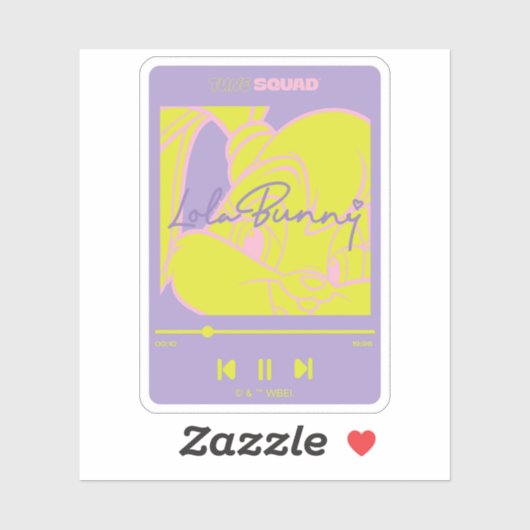 Sticker Le Lecteur de Lola (Feuille)