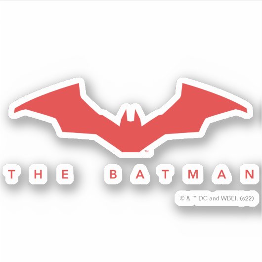 Sticker Le logo Batman Bat (Devant)