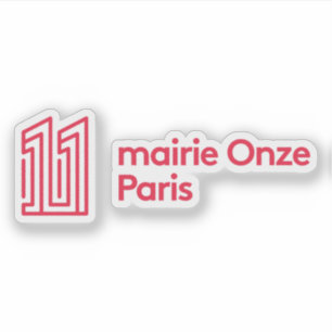 Sticker Le logo du 11e arrondissement de Paris
