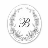 Sticker Le logo Monogram est l'autocollant Emblem (Devant)