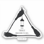 Sticker LE logo TROIS BROOMSTICKS™ (Devant)