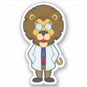 Sticker Le manteau du docteur Lion (Devant)