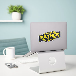 Sticker Le Meilleur Père Dans Le Cadeau De Fête des pères