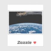 Sticker Le membre de la Terre, ou l'horizon (Feuille)