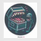 Sticker Le Mimique du karaoké (Feuille)