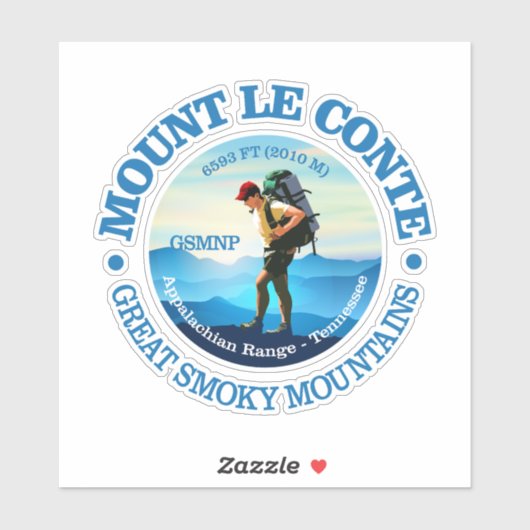 Sticker Le Mont Le Conte (C) (Feuille)
