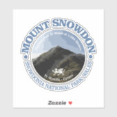Sticker Le mont Snowdon (Feuille)