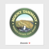 Sticker Le mont Tammany (Feuille)