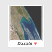 Sticker Le Nord Du Golfe Du Mexique. (Feuille)