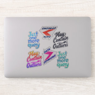 Sticker Le pack d'autocollants vinyle Data Life