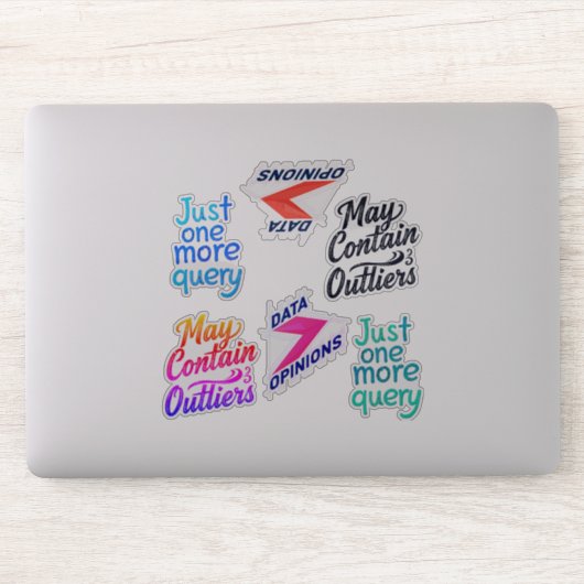Sticker Le pack d'autocollants vinyle Data Life (Ordinateur)
