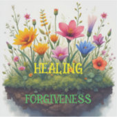 Sticker le pardon apporte la guérison (Devant)