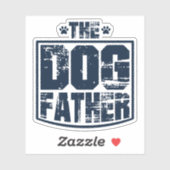 Sticker Le Père Chien Porn Graphic (Feuille)