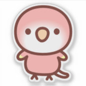 Sticker Le perroquet de Rubino Bourke (Devant)