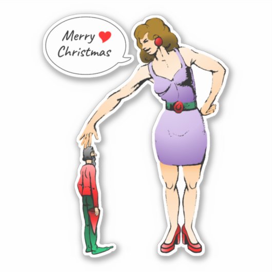 Sticker Le Petit Elfe. (Devant)