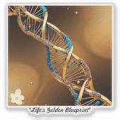 Sticker "Le plan directeur de la vie dévoilé" (Devant)