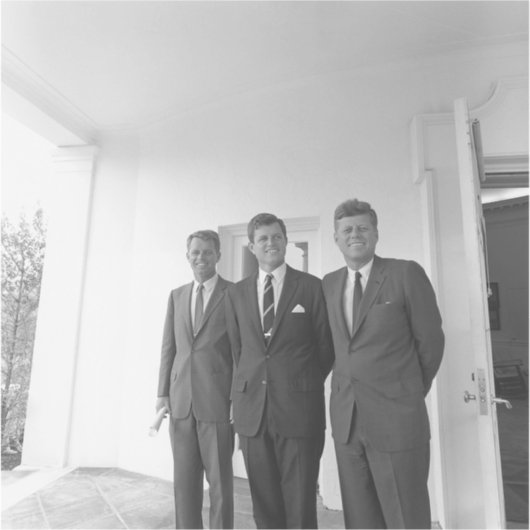 Sticker Le président John Kennedy et les frères American C (Devant)