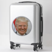 Sticker Le président Trump Portrait (Sur valise)