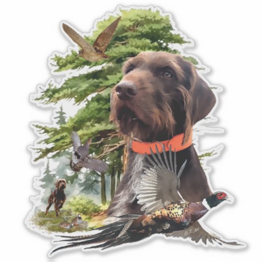 Sticker Le Pudelpointer (Devant)
