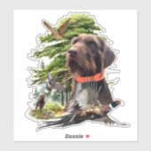 Sticker Le Pudelpointer (Feuille)