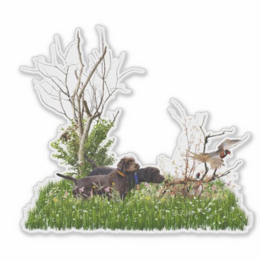 Sticker Le Pudelpointer (Devant)