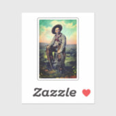 Sticker Le roi des plaines (vers 1907) (Feuille)