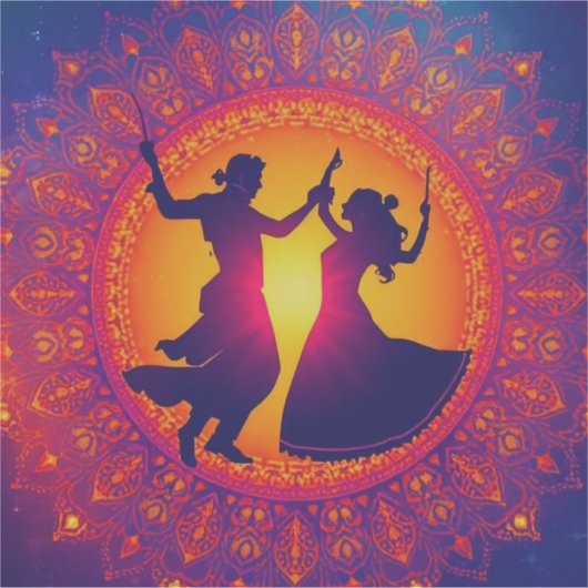 Sticker Le rythme éternel de Shakti (Devant)