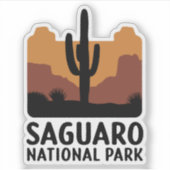 Sticker Le Saguaro Cactus (Devant)