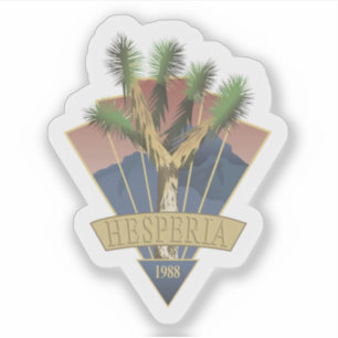 Sticker Le sceau de l'Hesperia, Californie