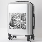 Sticker Le sénateur Robert Kennedy en campagne pour le pré (Sur valise)