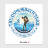 Sticker Le sentier Cape Wrath (C) (Feuille)