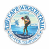 Sticker Le sentier Cape Wrath (C) (Devant)