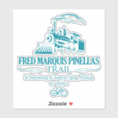 Sticker Le sentier Fred Marquis Pinellas (RT) (Feuille)