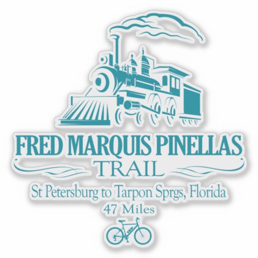 Sticker Le sentier Fred Marquis Pinellas (RT) (Devant)