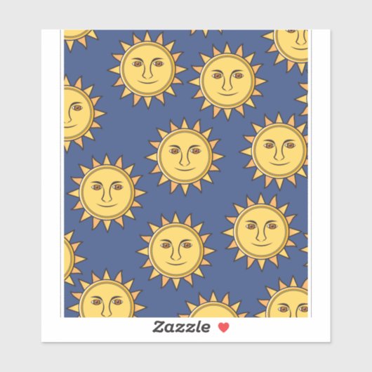 Sticker Le Soleil (Feuille)