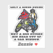 Sticker Le sort d'Only a Biker (Feuille)
