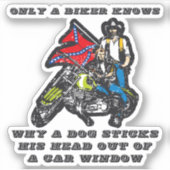 Sticker Le sort d'Only a Biker (Devant)