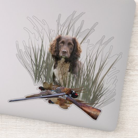 Sticker Le Sprocker Spaniel, L'art des chiens d'armes (Détail)