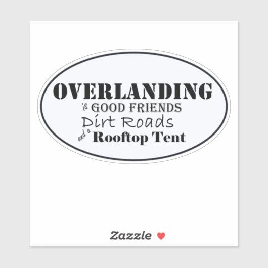 Sticker Le suratterrissage, c'est de bons amis...et une te (Feuille)