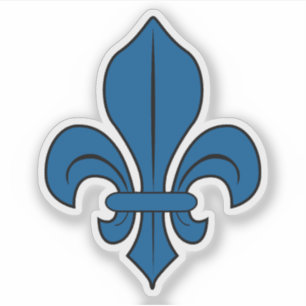 Sticker Le symbole de la Fleur-de-lis, drapeau de Montréal