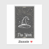 Sticker Le Tarot Casquette de sorcière (Feuille)