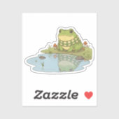 Sticker Le trait attentionné de Zochi (Feuille)