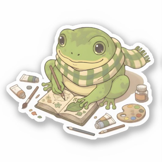Sticker Le trait créatif de Zochi (Recto)